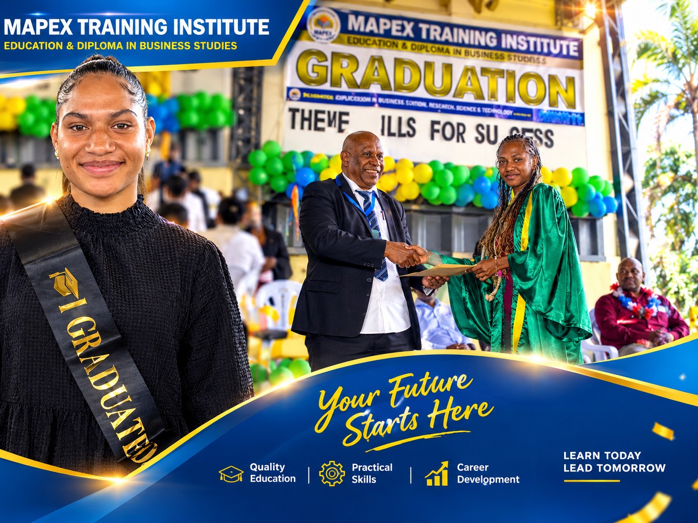 Mapex Training Institute graduation celebration
